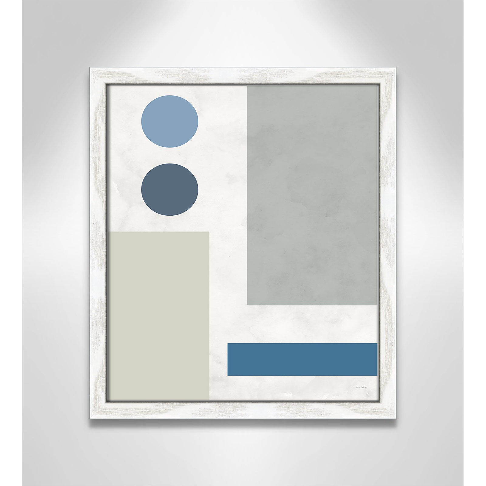 Stars Align I Print, 13" W x 15" H , White Framed