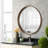 Wood Round Wall Mirror for Bathroom Bedroom Vanity Home Decoration-1011608368-1013173690