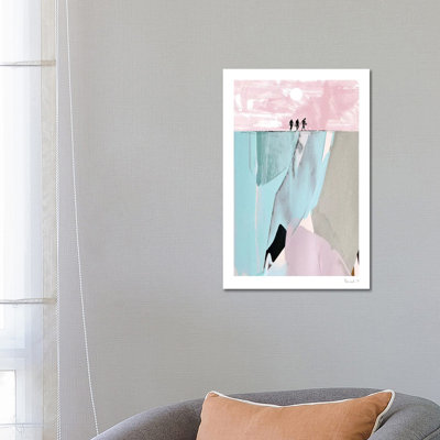 Surfers 1 Piece Wrapped Canvas Wall Art