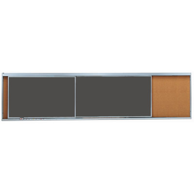 Tableau blanc mural combinant unité horizontale