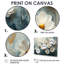 Isco Geraniums Pure Form Minimalisme II - marguerites, art mural large-952001574-952001561-952001567