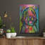 Art mural en métal Red Barrel Studio® «Golden Doodle» par Dean Russo-27792991