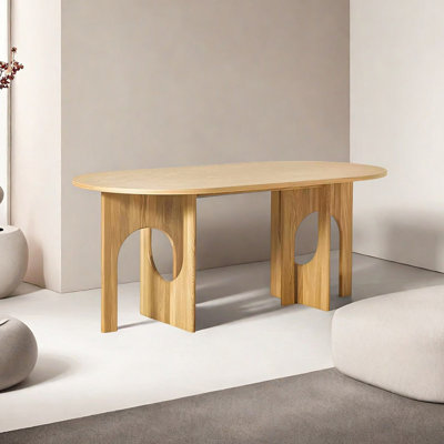 Solid wood multi-layer board dining table