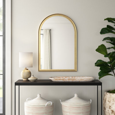 Gavin Engineered Wood Flat Wall Mirror