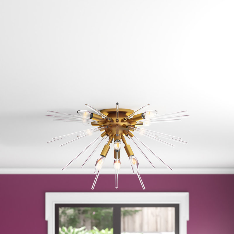 Plafonnier encastré 8 lumières 25 po Merrick
