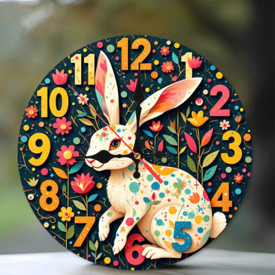 Colorful Rabbit Decor