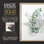 «Blue Mist Eucalyptus I», reproduction encadrée - bois massif-112361958-112361962