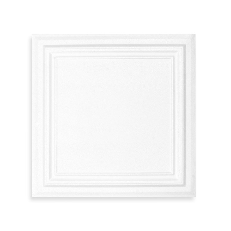 Ceiling Tiles 96-Pack 20 x 20 in Polystyrene Easy Installation Glue-up