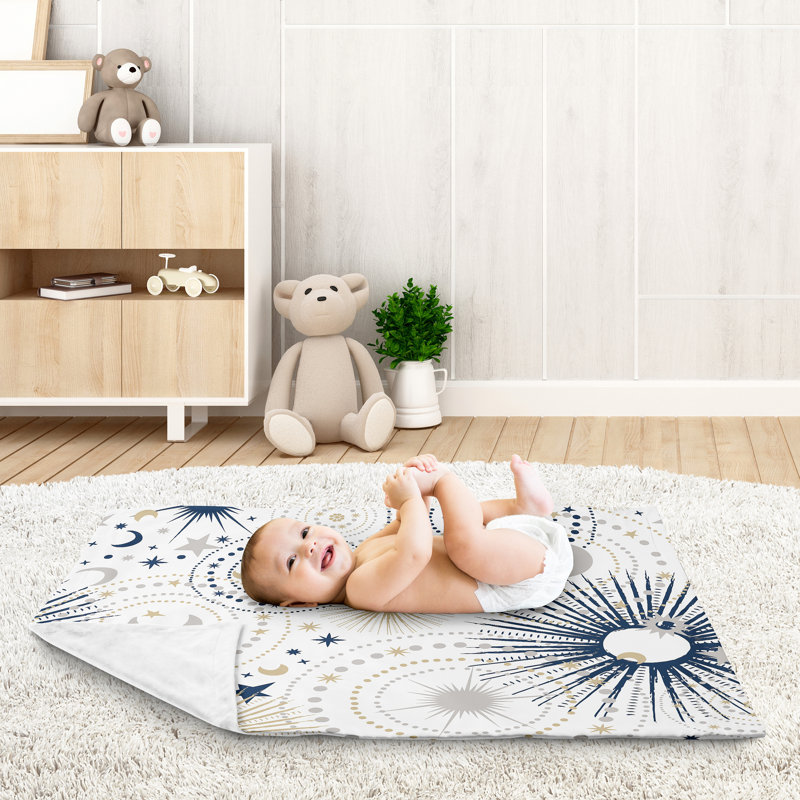 Couverture céleste en polyester pour bébé