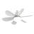 30W Socket Fan Light E26/27 Screw in Ceiling Fan with Light for Garage Bathroom