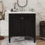 Meuble-lavabo 30 po avec lavabo et deux portes avec tablette-324123158