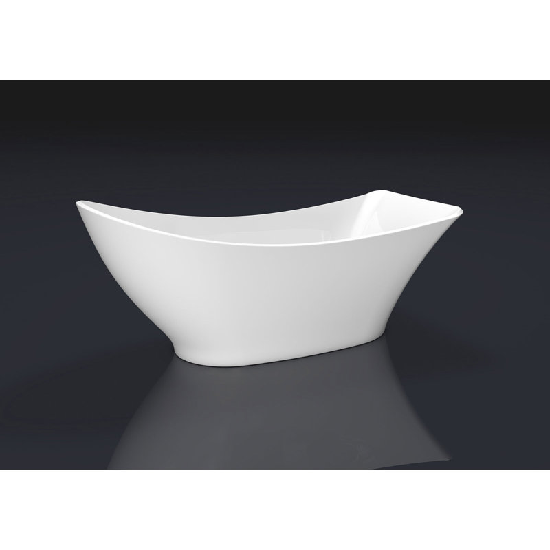 Aura 1750mm x 750mm Soaking Acrylic Bathtub