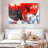 Avery Red Whirlpool Abstract-107680059
