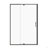 32-36" W X 72" H Piovt Swing Glass Shower Door,Pivot Frame Sliding Shower Door With 1/4"(6Mm) Clear SGCC Tempered Glass,Finish Shower Doors,Reversible Installation-117354205