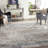 Piazza Abstract Gray Area Rug-1894821508