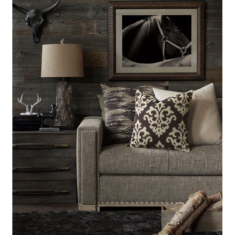 Velvet Square Pillow Cover & Insert, Plush Sea Salt, Feather