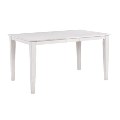 Noam Solid Wood Extendable Counter Leg Dining Table