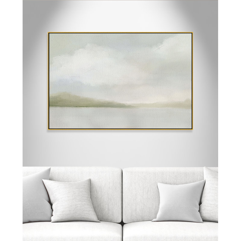 Queensland " A Tranquil Morning ", 41.5" H x 61.5" W, Gold