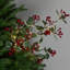 Faux Holly/Berry Branch