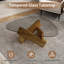 Table basse moderne en verre avec design Mid-Century-729006744