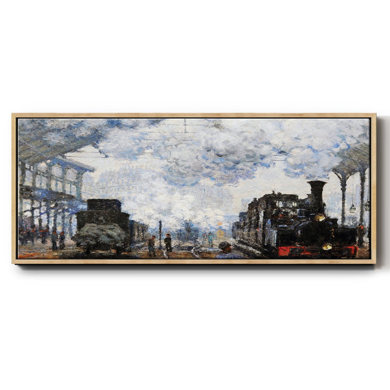 Saint encadré sur toile, Naturel