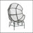 Outdoor Wicker Glider Chair-705842862-705842832