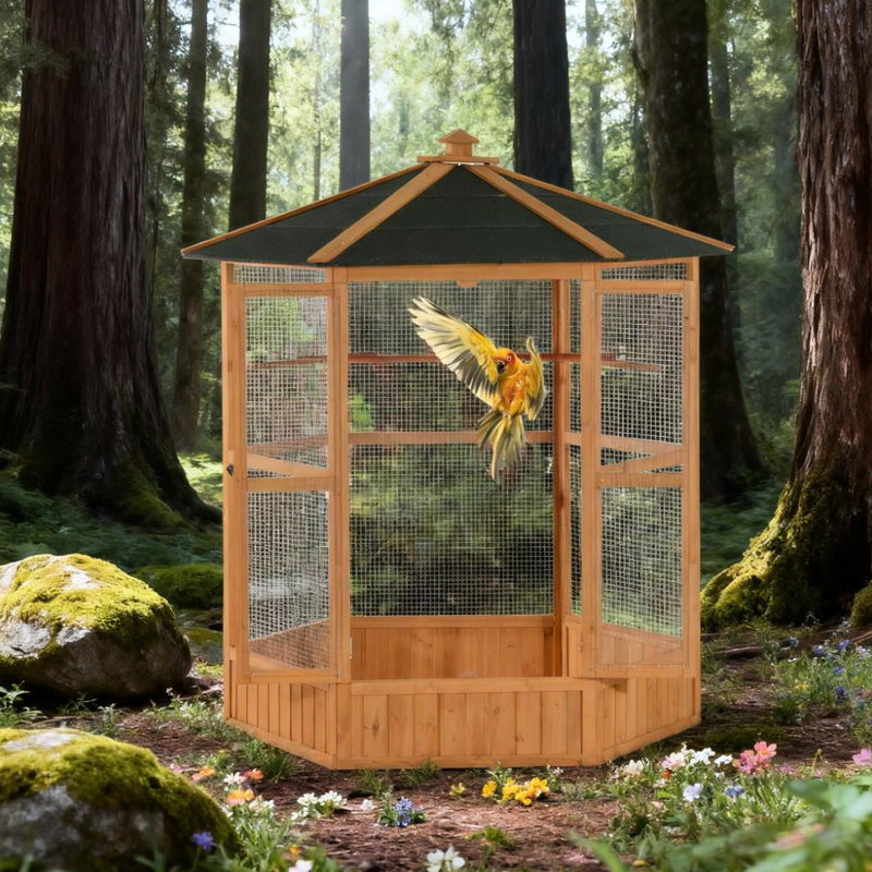 Cage à oiseaux en vol 69 po