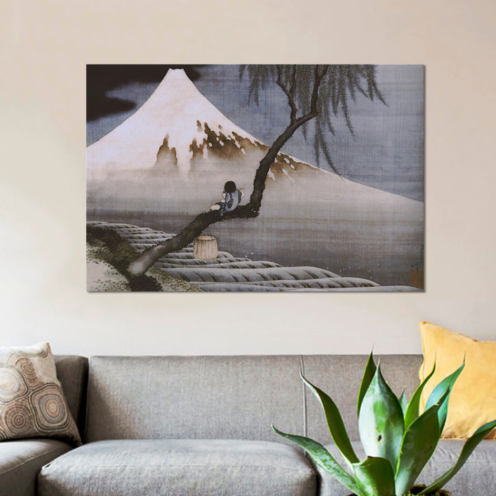 Katsushika Hokusai - Wrapped Canvas Print, 66.04 cm H x 45.72 cm W x 1.91 cm D