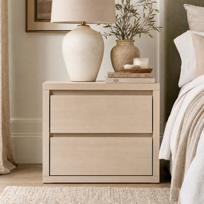 Fere 27'' W 2-Drawer Nightstand