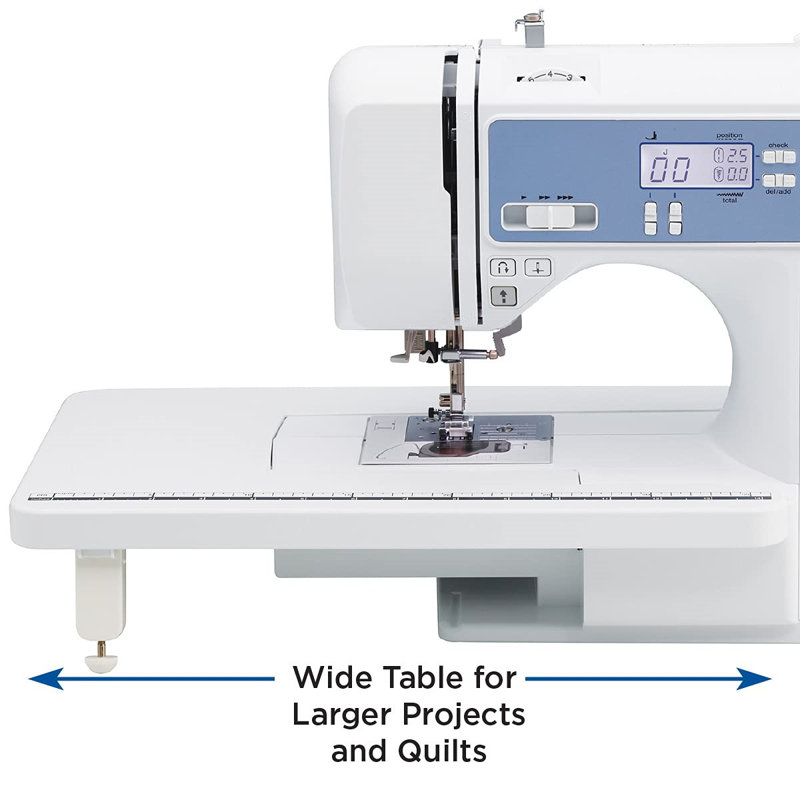 Brother XR9550 White Computerized Sewing and Quilting Machine