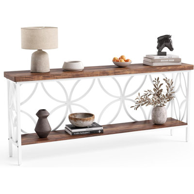 Industrial Sofa Back Table