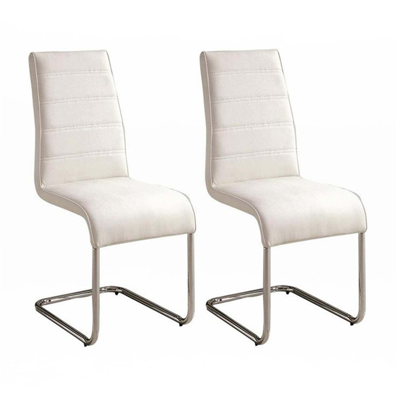 Leatherette 2Pc Side Chairs