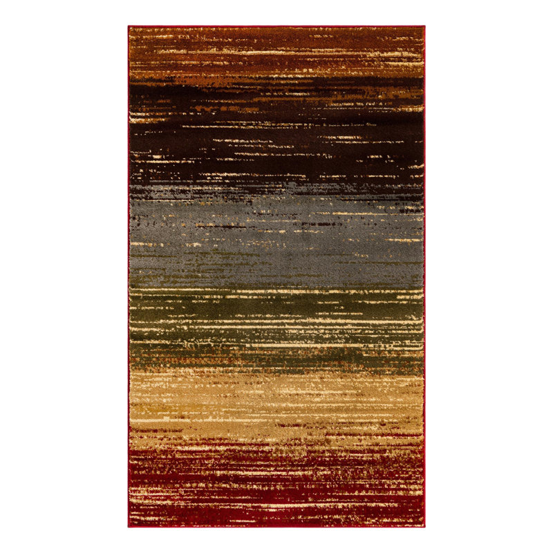 Ivetta Performance Abstract Indoor Rug, Rectangle 3'1" x 5'3"