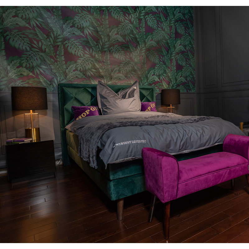 Francesca Cotton Solid Colour Duvet Cover Set with Pillowcases Included, King Duvet Cover + 2 Pillowcases (80 x 80)