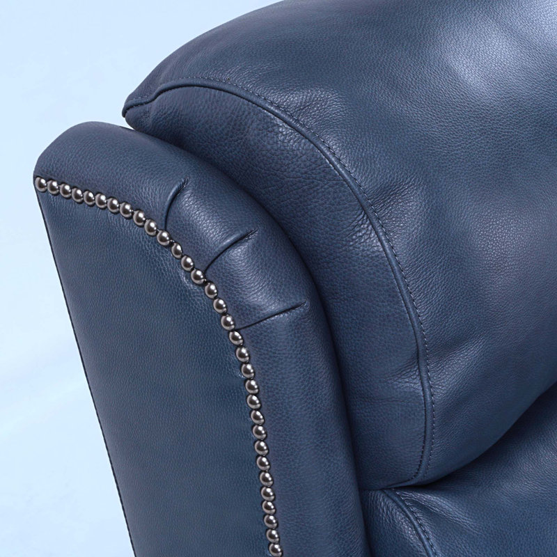Fauteuil inclinable en cuir Dobrina