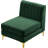 Enson Velvet Armless Chair-806714457