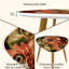 Ensemble de 2 tables basses gigognes Triangle