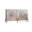 Retro White Solid Wood Sideboard