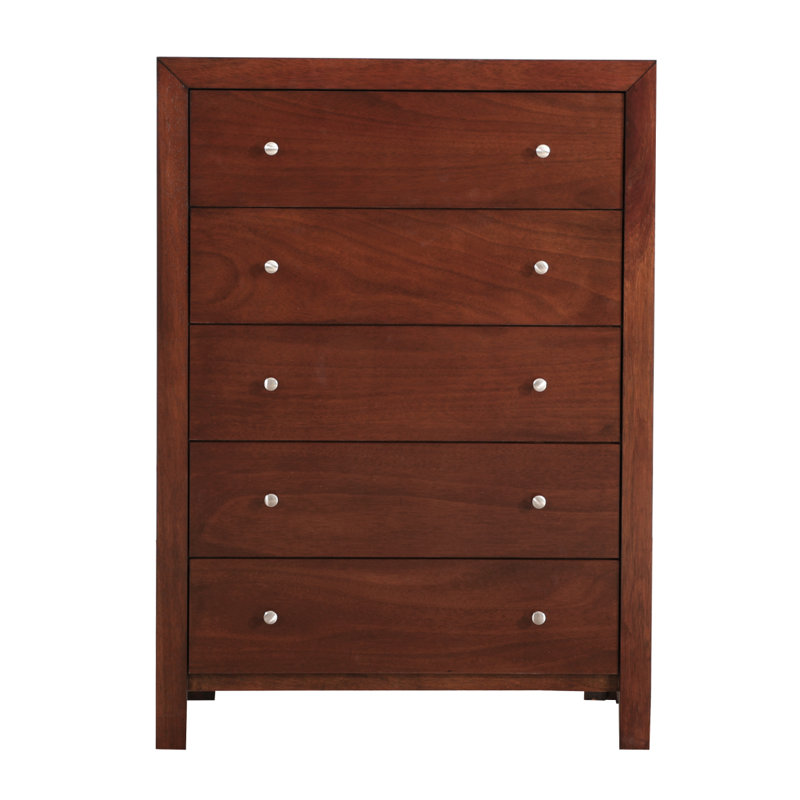 Commode Burlington, Rouge