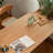 Sigita Solid Wood Top Dining Table-100855574-100855578