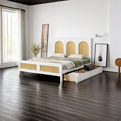 Lit plateforme avec rangement Altovise