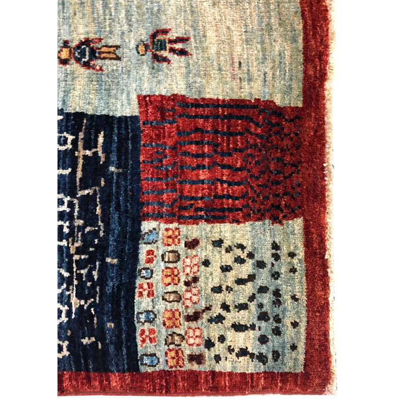Gabbeh One-of-a-Kind 3'1" X 4'11" Area Rug