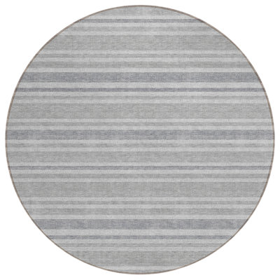 Tapis intérieur / extérieur en polyester tissé à la machine Kinslee