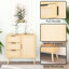Armoire de rangement en bois pour chambre à coucher - 3 tiroirs, hauteur de tablette personnalisable, cadre, commode moderne à assemblage simple pour tiroir, tablette réglable, structure, nécessaire