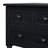 Narrow Console Table, Slim Sofa Table With Three Storage Drawers And Bottom Shelf-1549290747