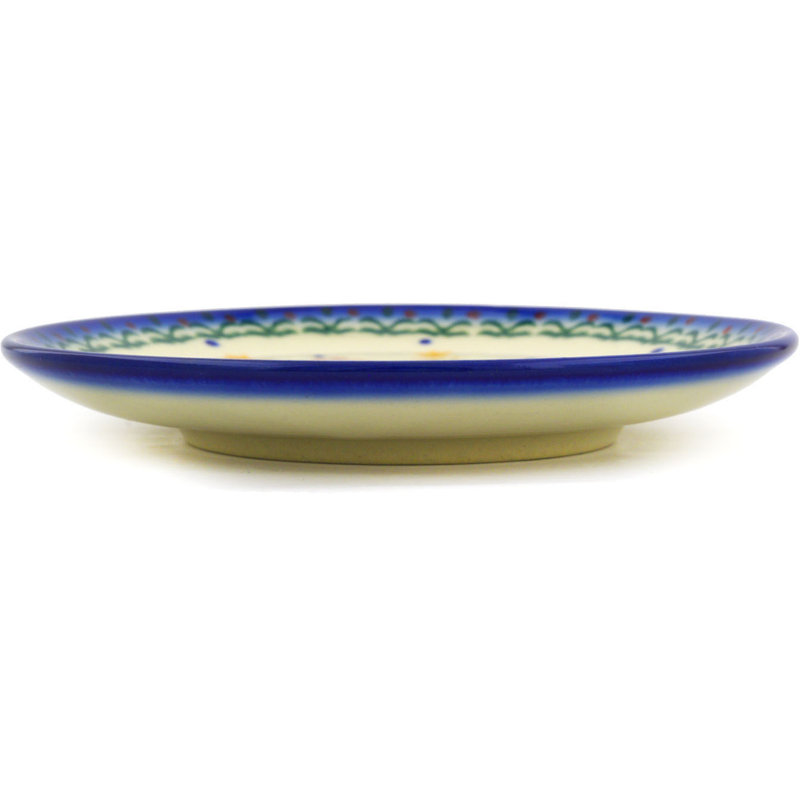 Spring Flowers Stoneware Saucer