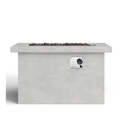 24'' H Concrete Propane/Natural Gas Outdoor Fire Pit Table