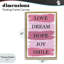 Cadre flottant Love Dream Hope Joy Smile, design par Martina Pavlova-258181140-258181162