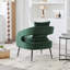 Fauteuil rembourré en velours-1856877543