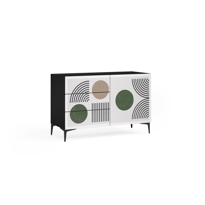 Bader 1 - Door Rectangle Accent Cabinet